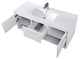 48" Single Bathroom Floating Vanity, White