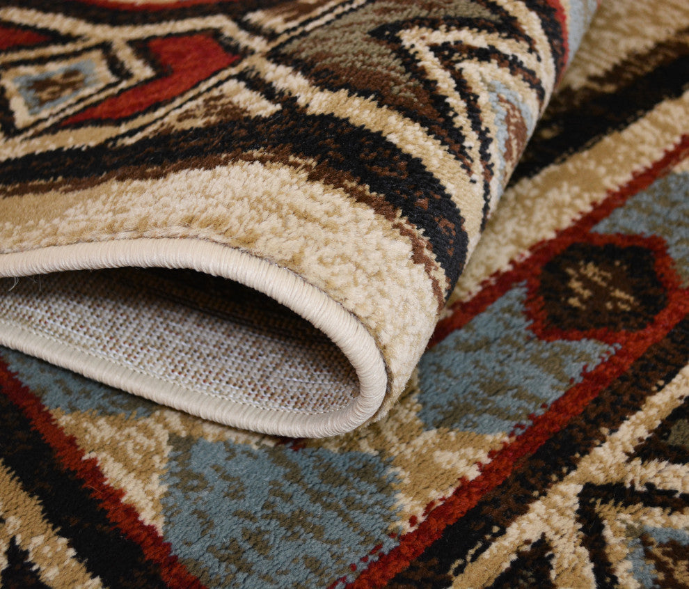 American Destination Deer River Lodge Area Rug, 7'10"x9'10"