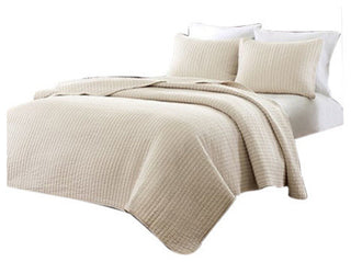 Madison Park Microfiber Coverlet Mini Set, Twin/Twin Xl
