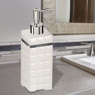 nu steel Giraffe White Soap/Lotion Pump