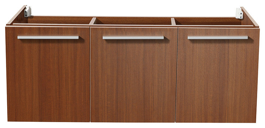 Fresca Vista 48" Teak Wall Hung Cabinet
