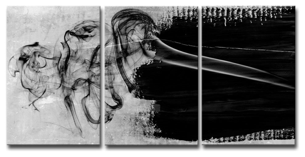 Ready2HangArt 'Glitzy Mist IX' by Tristan Scott, 18"x36", 3 Piece Set