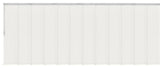 Amour 12-Panel Track Extendable Vertical Blinds 140-260"W
