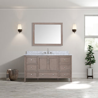 Avanity Everette 60 in. Single Vanity Only in Gray Oak