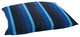 Sunbrella Preston Indigo Blue Stripe Outdoor Floor Pillow