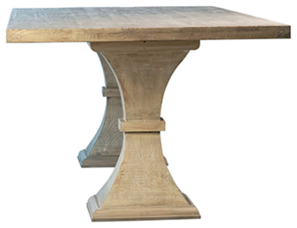 Hourglass Pedestal Dining Table
