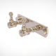 Carolina 2 Position Multi Hook, Antique Pewter