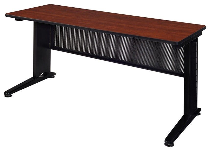 Fusion 66"x24" Training Table, Cherry