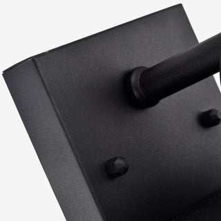 CHLOE Lighting LANDRY Transitional 1-Light Textured Black Outdoor Wall Sconce