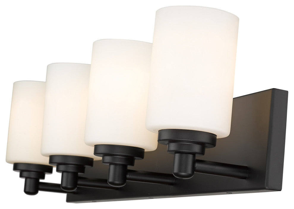 Z-Lite 485-4V Soledad 4 Light 32"W Vanity Light - Chrome