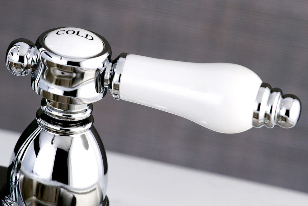 Kingston Brass 4" Centerset Bar Faucet, Polished Chrome