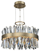 Glacier 25" LED Round Pendant