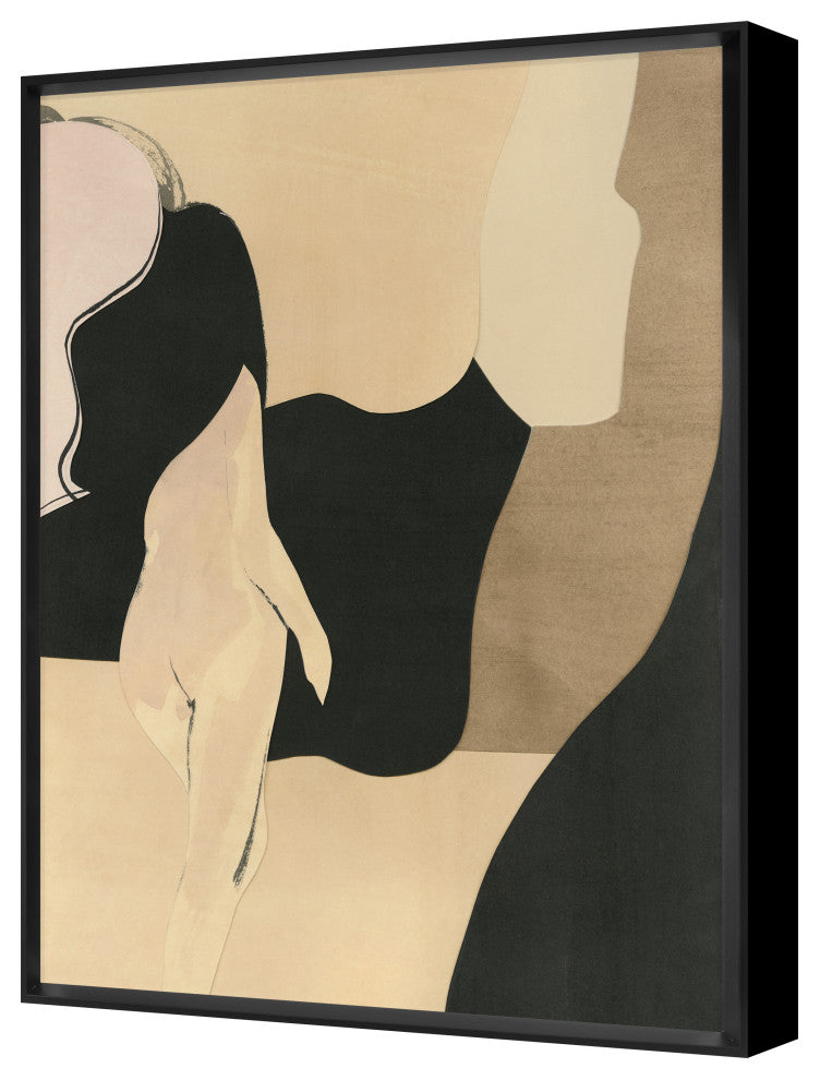 Nude Collage 3 Fine Art Print, Black, 36"x27"