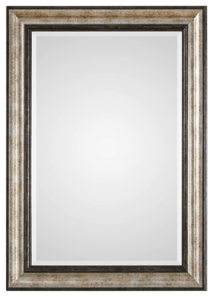 Uttermost 09366 Shefford 31" W x 43" H Rectangular Framed - Metallic Silver /