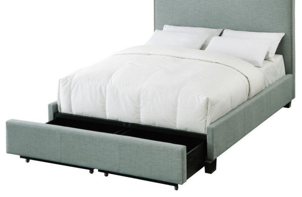 Modus Geneva Full Ariana Storage Bed, Bluebird