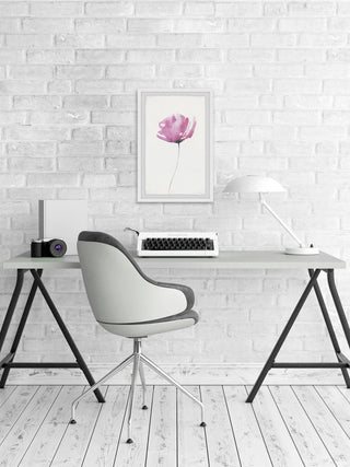 "The Simple Flower" Framed Painting Print, 12"x18"