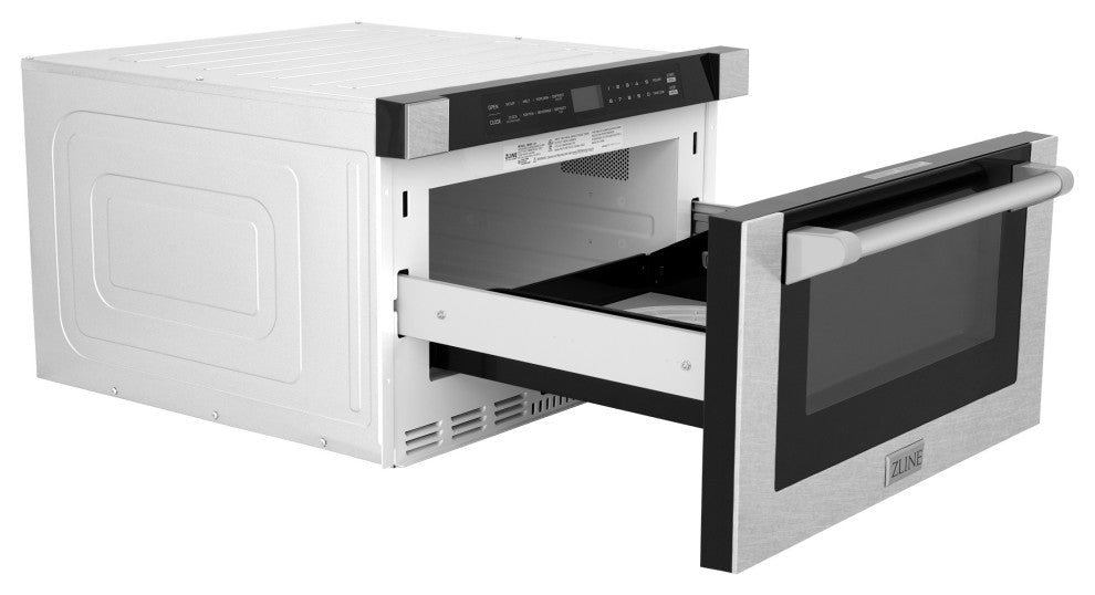 24" Built-in Microwave Drawer in Fingerprint Resistant  Stainless Steel