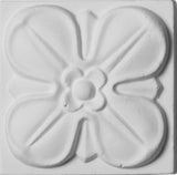 2"W x 2"H x 3/4"P Flower Rosette