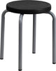 Black Plastic Stool YK01B-GG