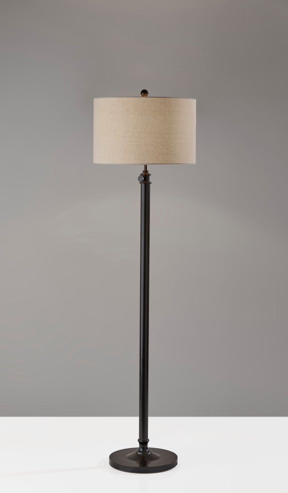 Barton Floor Lamp, Bronze