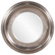 Howard Elliott Christian Round Silver Mirror