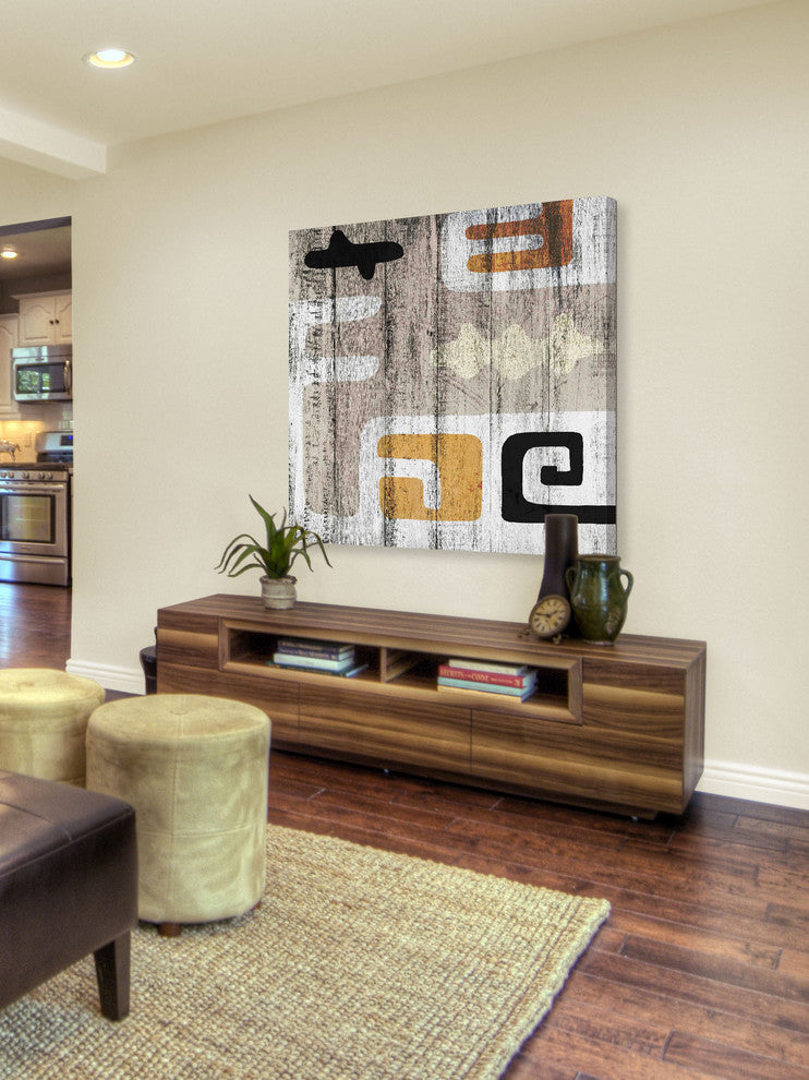 "Deco Rhapsody XIII" Painting Print on Canvas by Irena Orlov