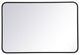 Elegant Decor Evermore Vanity Mirror Black