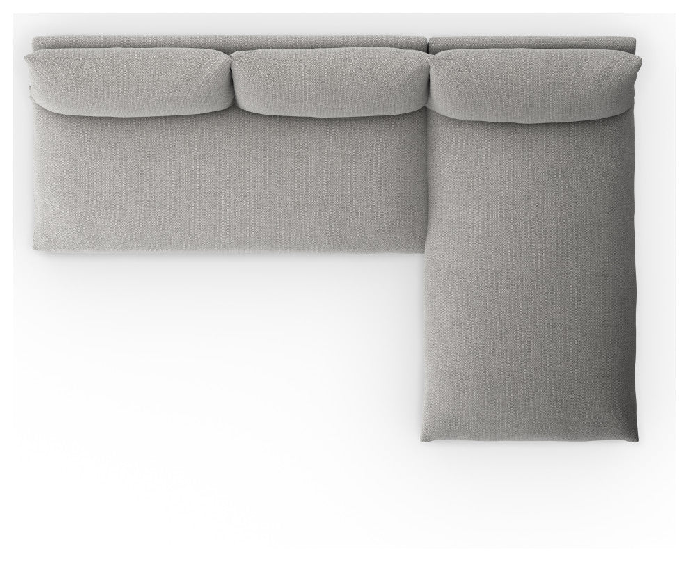 Grant Outdoor 2 Pc Sectional-Faye Ash