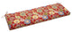 63"x19" Spun Polyester Bench Cushion, Paisley