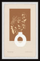 "Fleurs de Lune" Framed Painting Print, 8x12