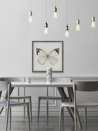 "Rainforest Butterfly" Framed Painting Print, 32x32