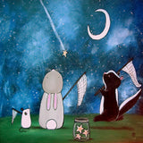 "Shooting Star" Painting Print on Wrapped Canvas