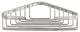 Delta IAO20170 Ribbon 9-3/4" Stainless Steel Shower Basket - Chrome