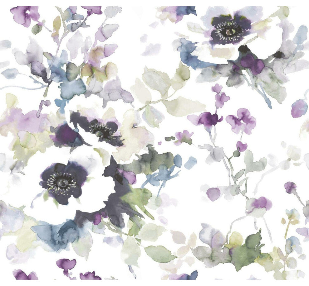 Garden Anemone Peel and Stick Wallpaper