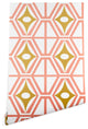 Deny Designs Heather Dutton Metro Fusion Wallpaper, Pink, 2'x10'