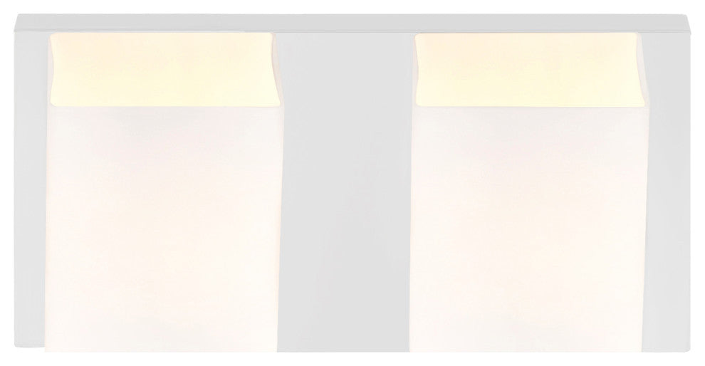 Cristini 2 Light Vanity Light With Satin Nickel Finish