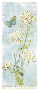 "Botany Blue III" Digital Paper Print by Sue Schlabach, 32"x77"