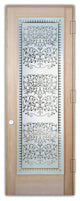 Pantry Door - Victorian Lace - Douglas Fir (stain grade) - 24" x 96" - Knob...