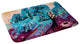 Natasha Wescoat Willow Blue Memory Foam Bath Mat, 17"x24"