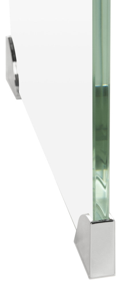 Safavieh Crysta Ombre Glass Console Table, Clear, Blue