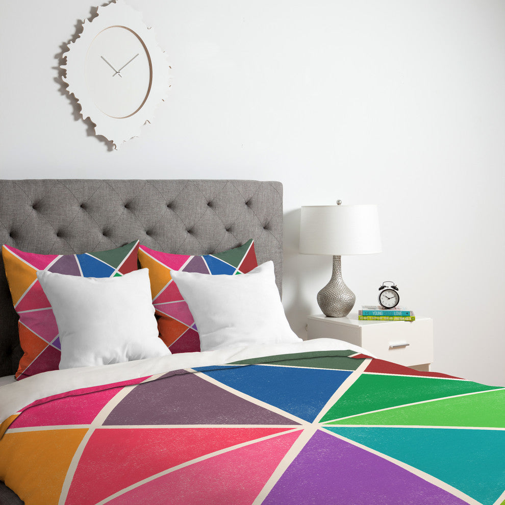 Deny Designs Garima Dhawan Converge 1 Lightweight Duvet Cover