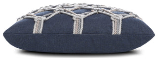 Indigo Rope Indoor/Outdoor Performance Pillow, 20"x20