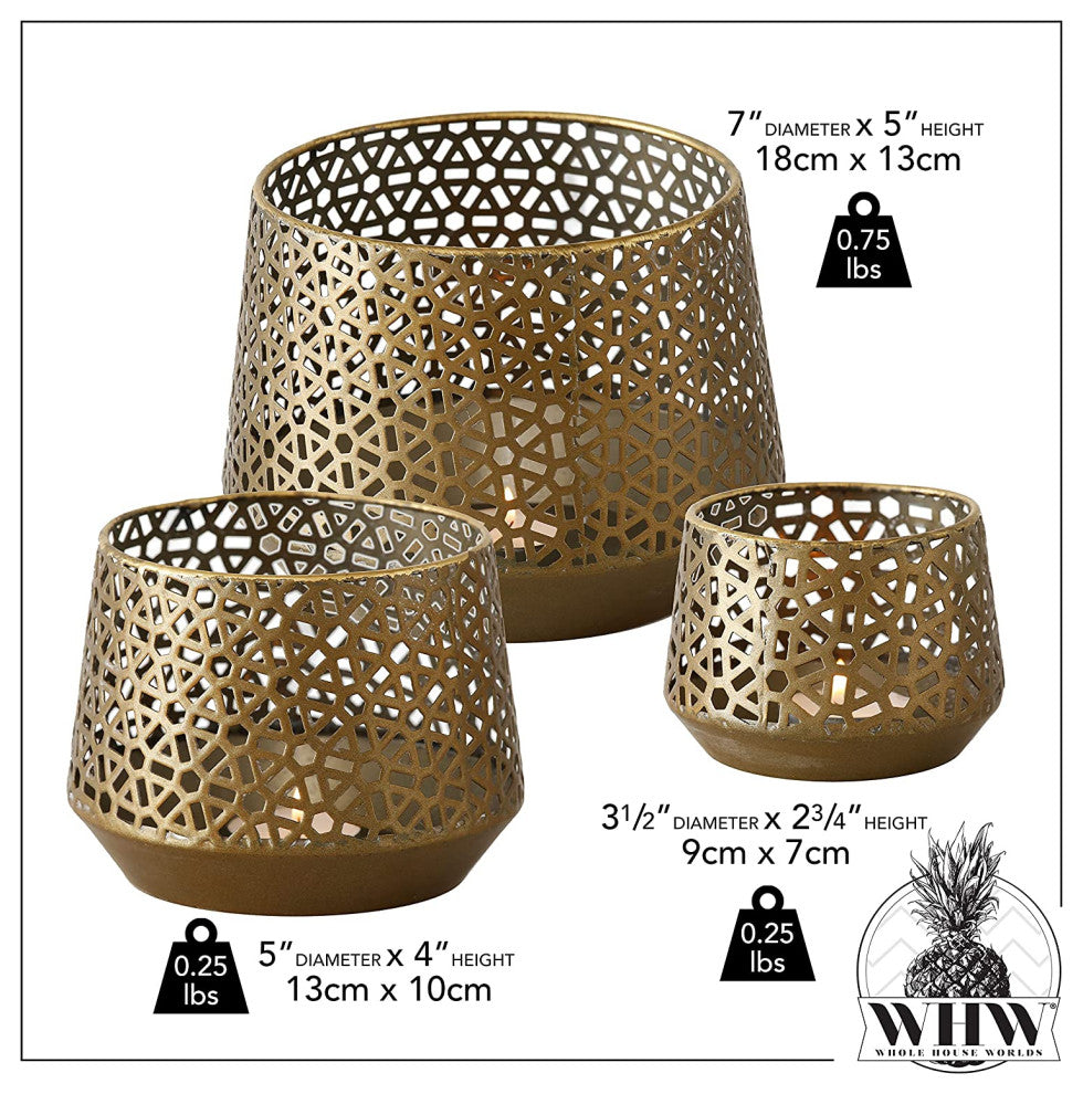 3 Piece Metal Lattice Hurricanes
