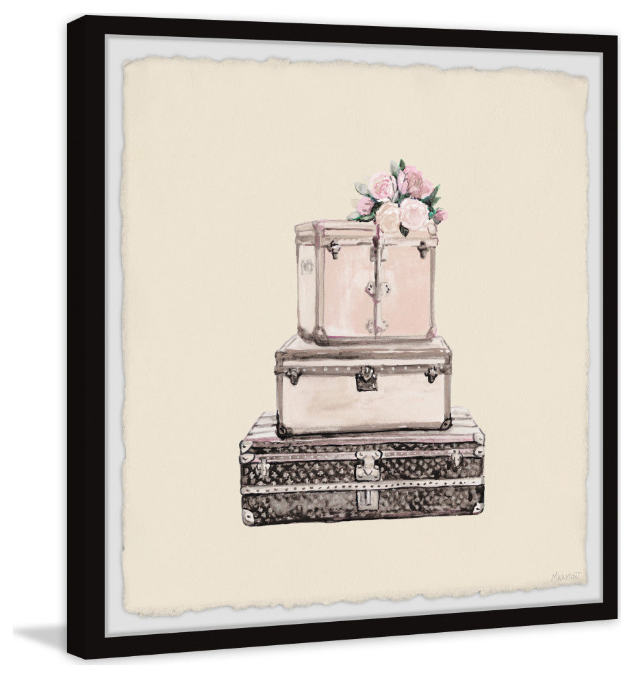 "Packed and Ready" Framed Painting Print, 24x24