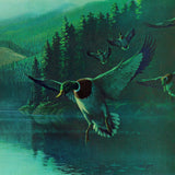 "Mallard Duck" Painting Print on Wrapped Canvas