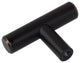 2" Solid Steel Bar Pull Knob, Set of 3, Oil Rubbed Bronze