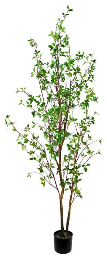 Full product on white background; shows entire artificial tree in pot.