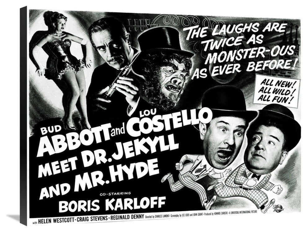 Abbott and Costello, Meet Dr. Jekyll And Mr. Hyde, 02, 36x28