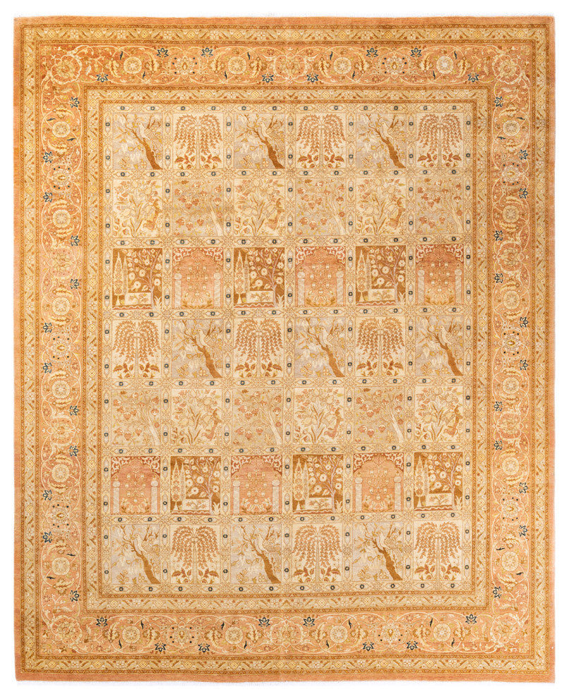 MOGUL, Hand Knotted Area Rug 10' 1" X 8' 2"