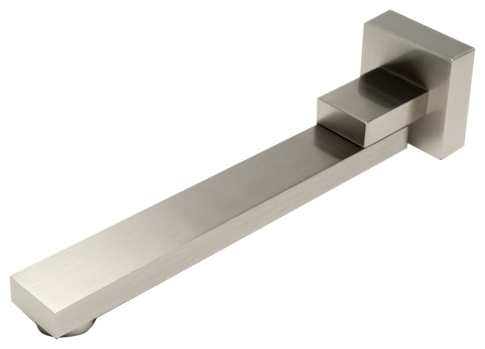ALFI AB7701-BN Brushed Nickel Square Foldable Tub Spout